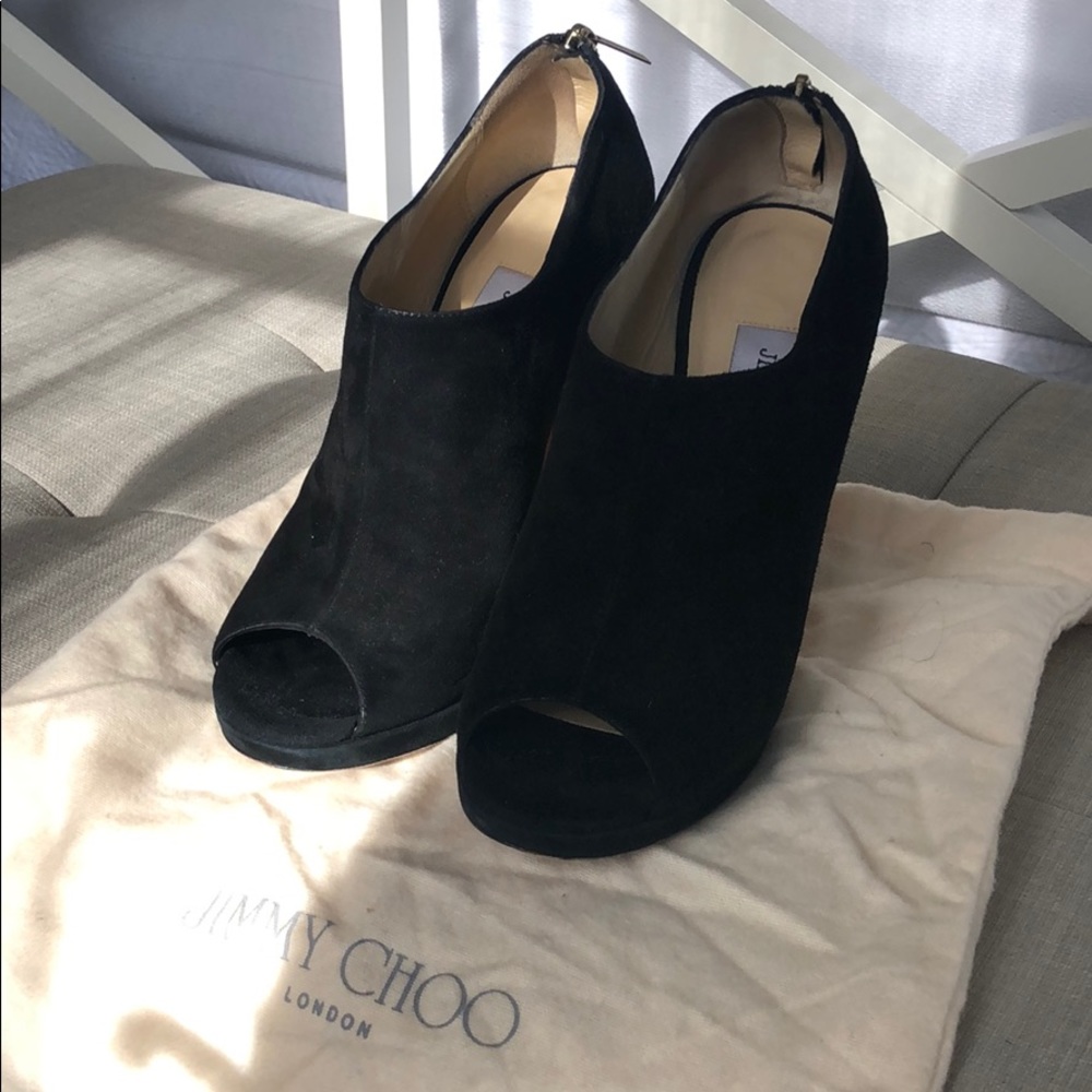 Jimmy Choo Peep Toe Bootie